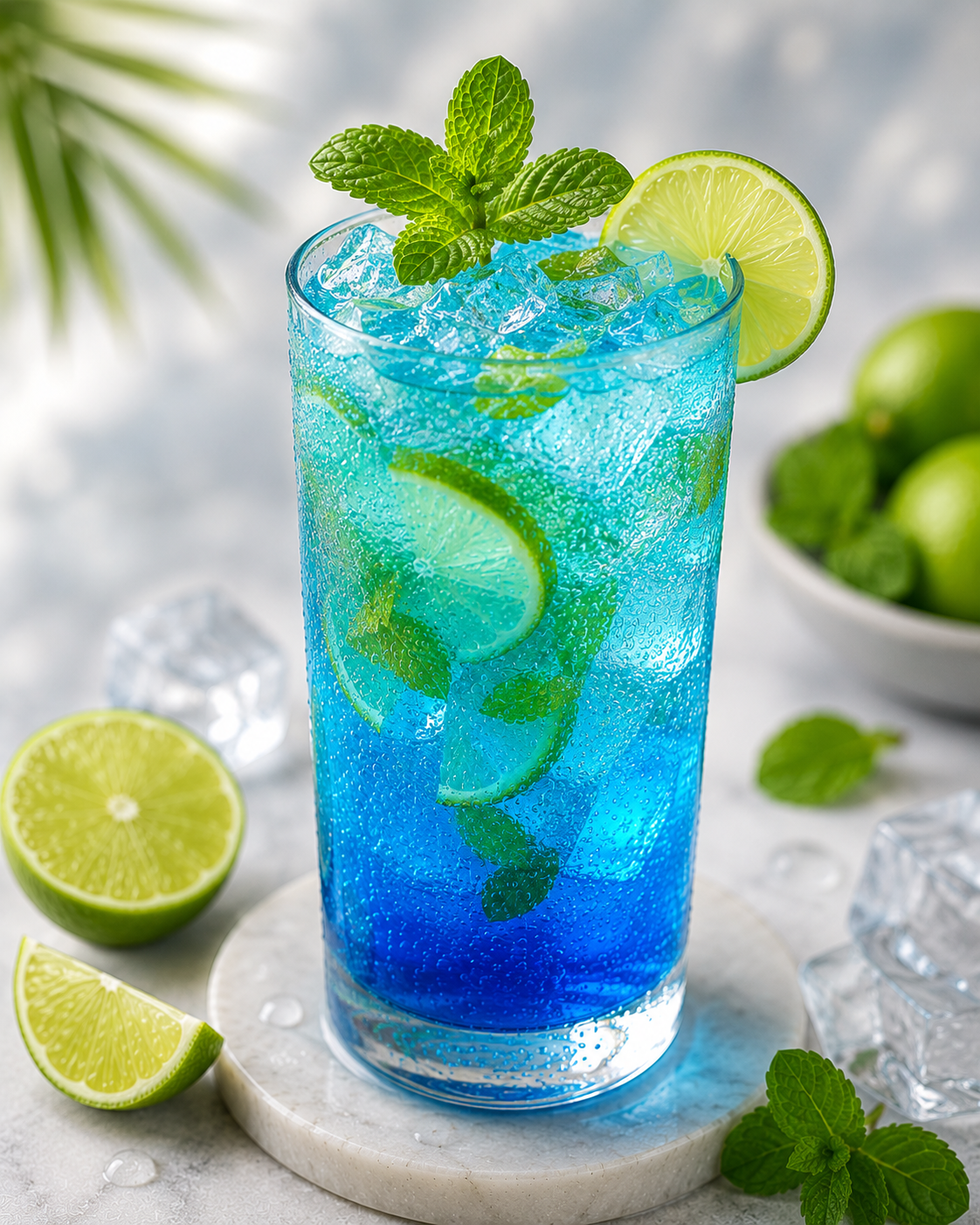 Blue Lagoon Mojito