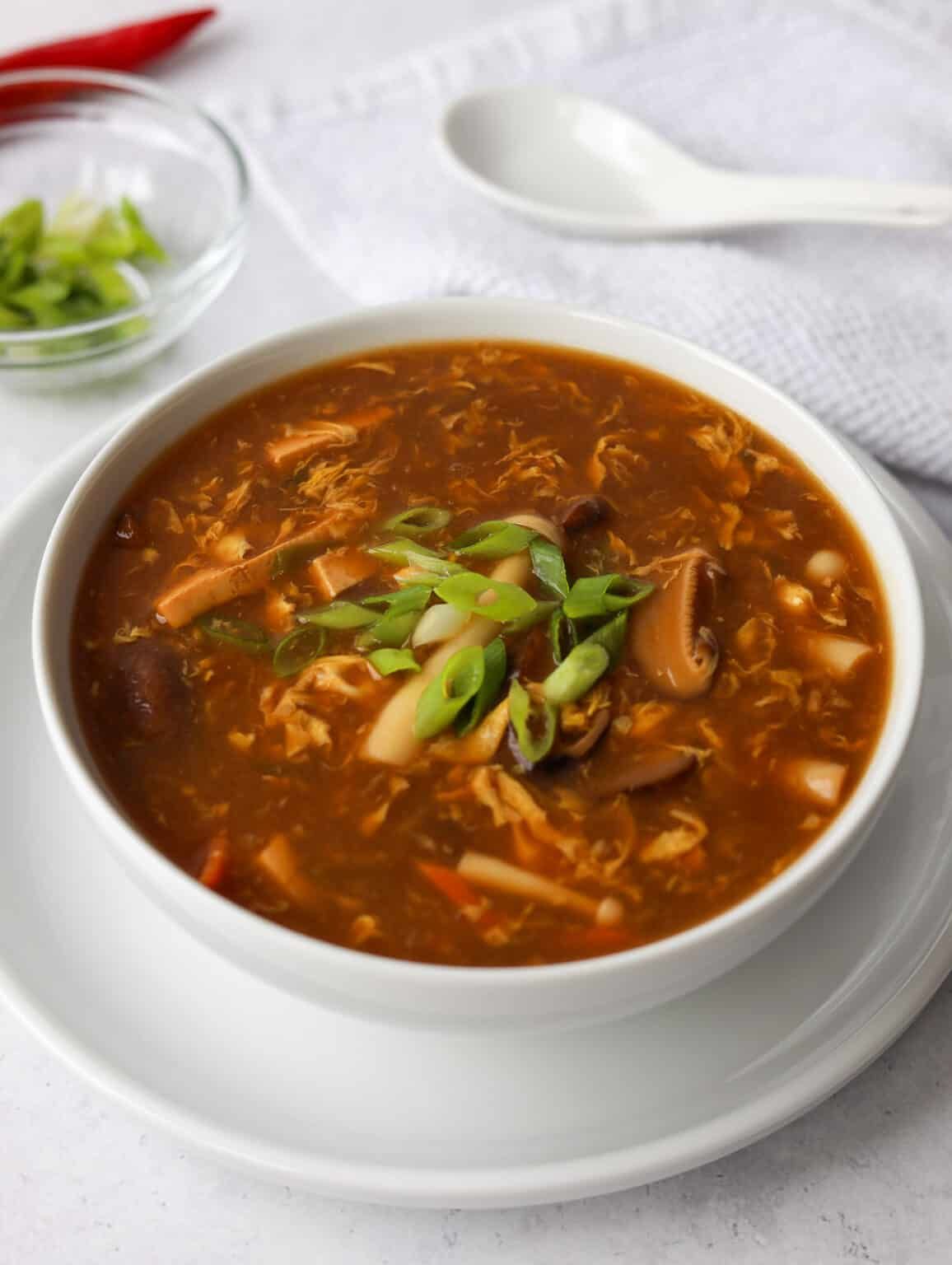 Chicken Hot and Sour Soup