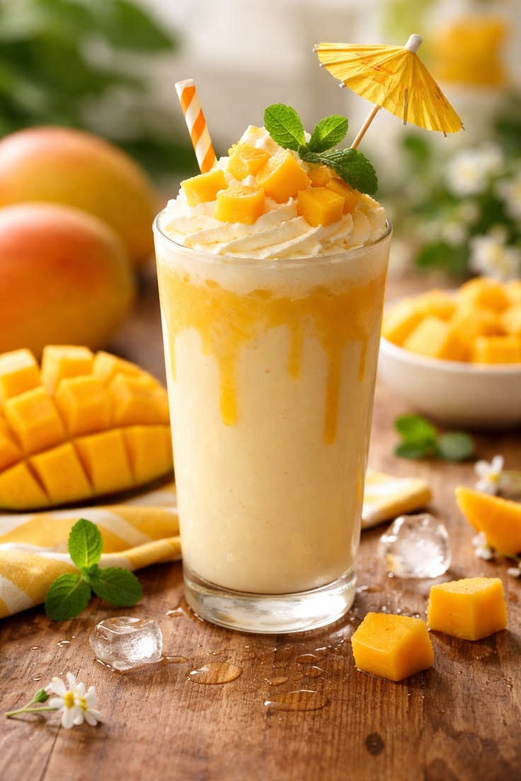 Alponso Mango Shake (Without Icecream)