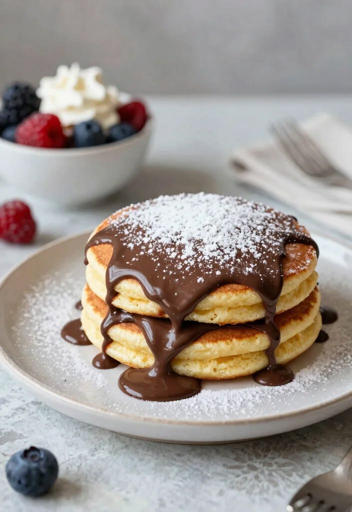 Belgian Milk & White Chocolate Pancake