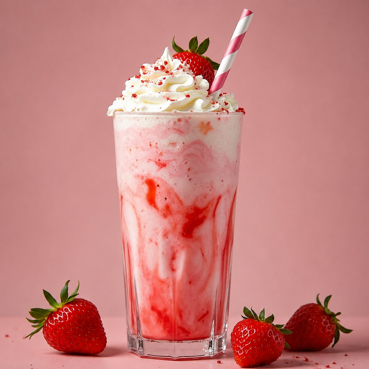Strawberry Icecream Shake