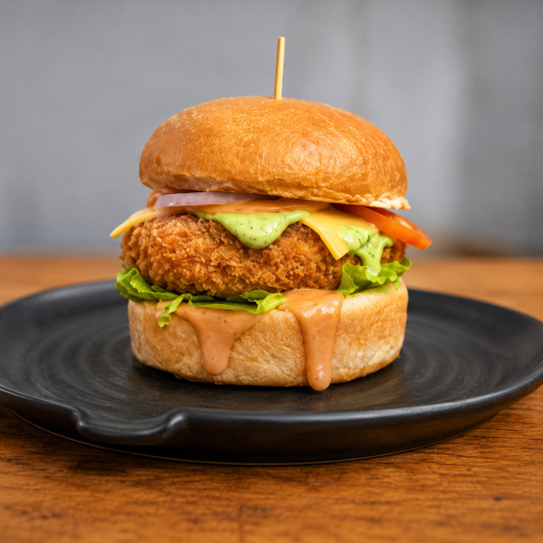 Veg Donut Burger (Meal)
