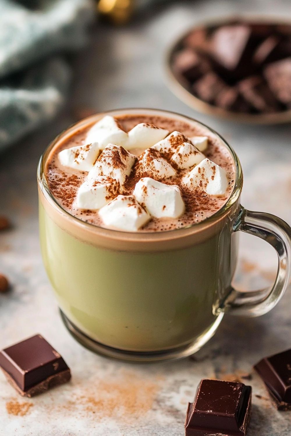 Macha Hot Chocolate