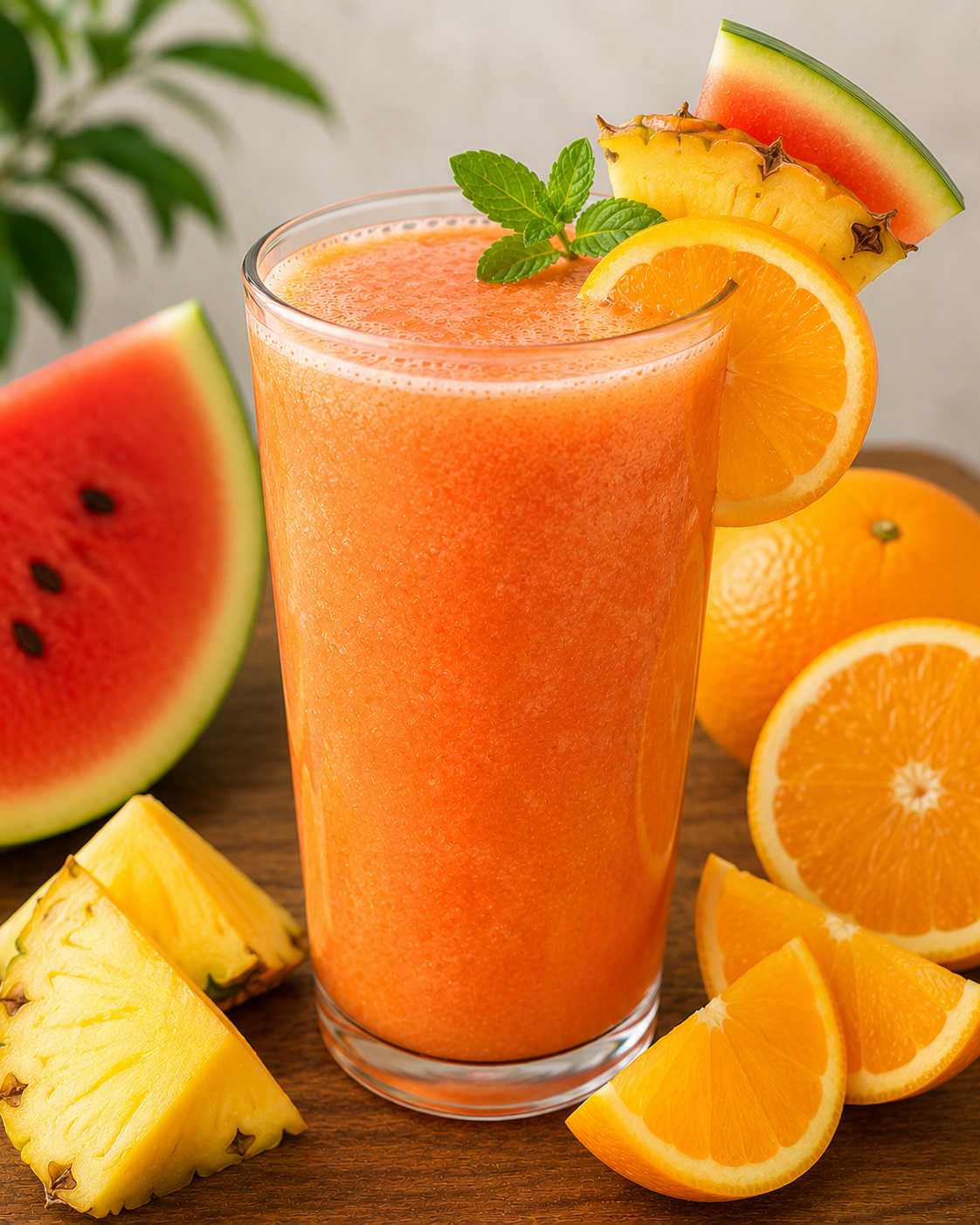 Watermelon + Pineapple + Orange