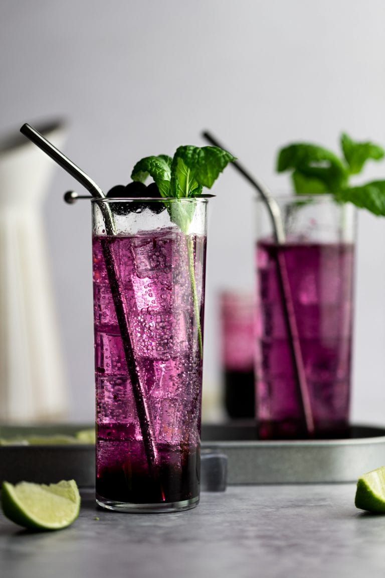 Blackcurrent Mojito