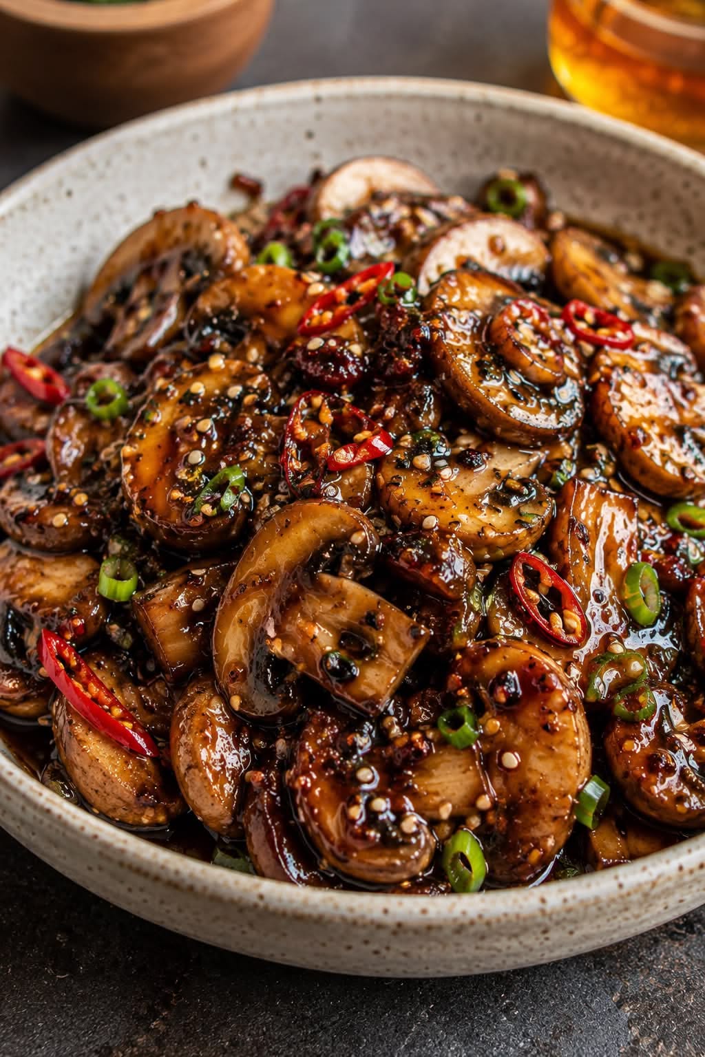 Honey Chilly Mushroom