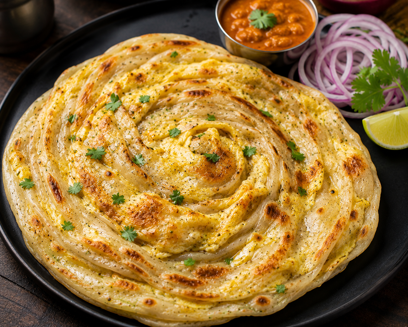 Egg Ceylon Paratha