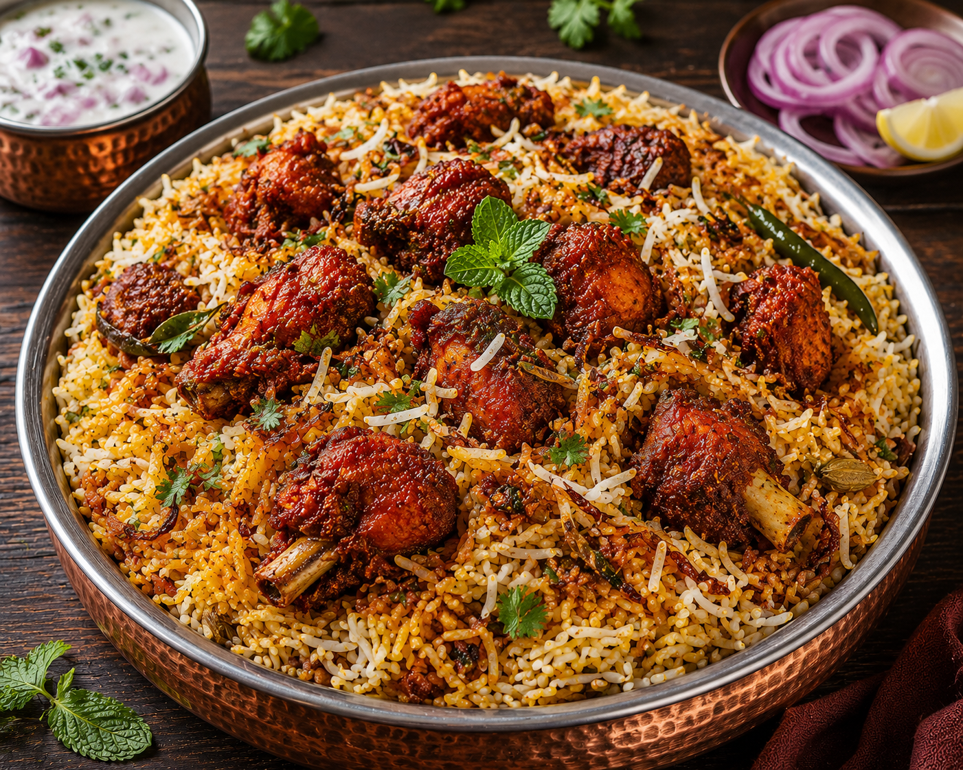 Chicken 65 Biryani
