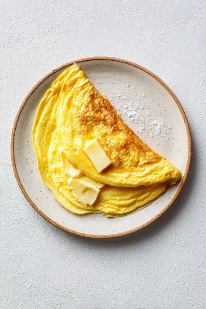 Cheesy French Omelette