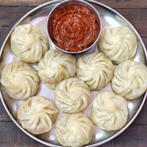 Chicken Steam Momos (10 Pcs)