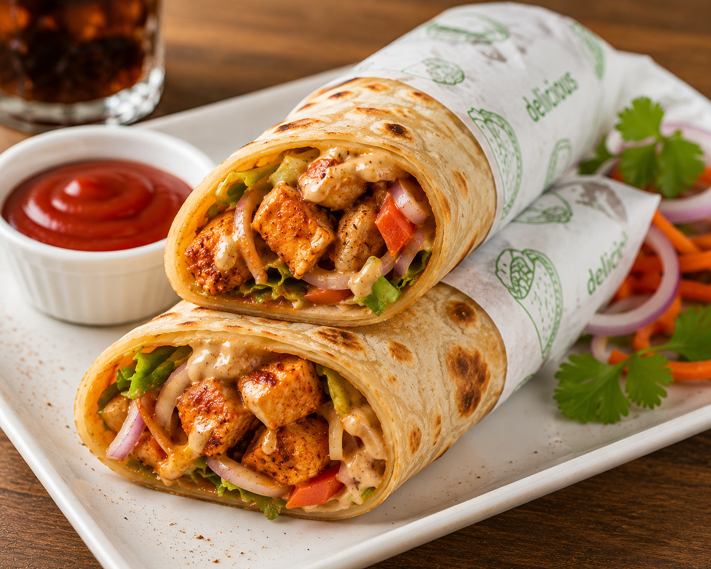 Checken Roll (2-Pcs)