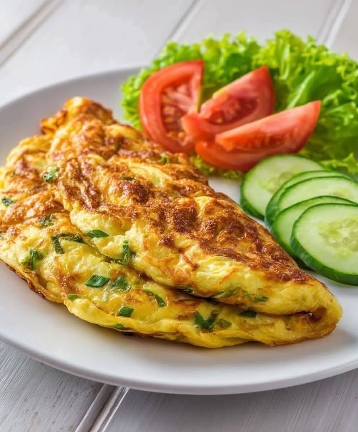 Plain French Omelette