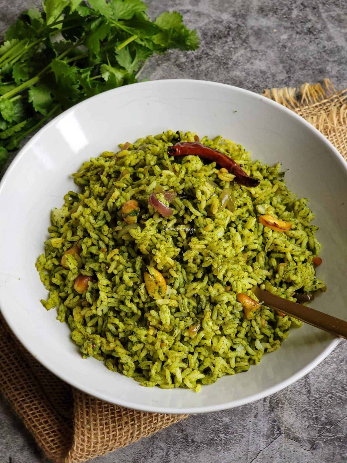 Coriandar Rice