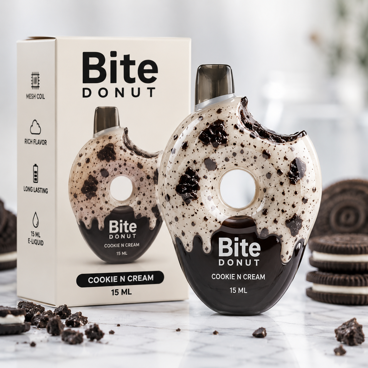Bite Donut Cookie N Cream 15 ML