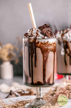 Nutella Brownie Shake