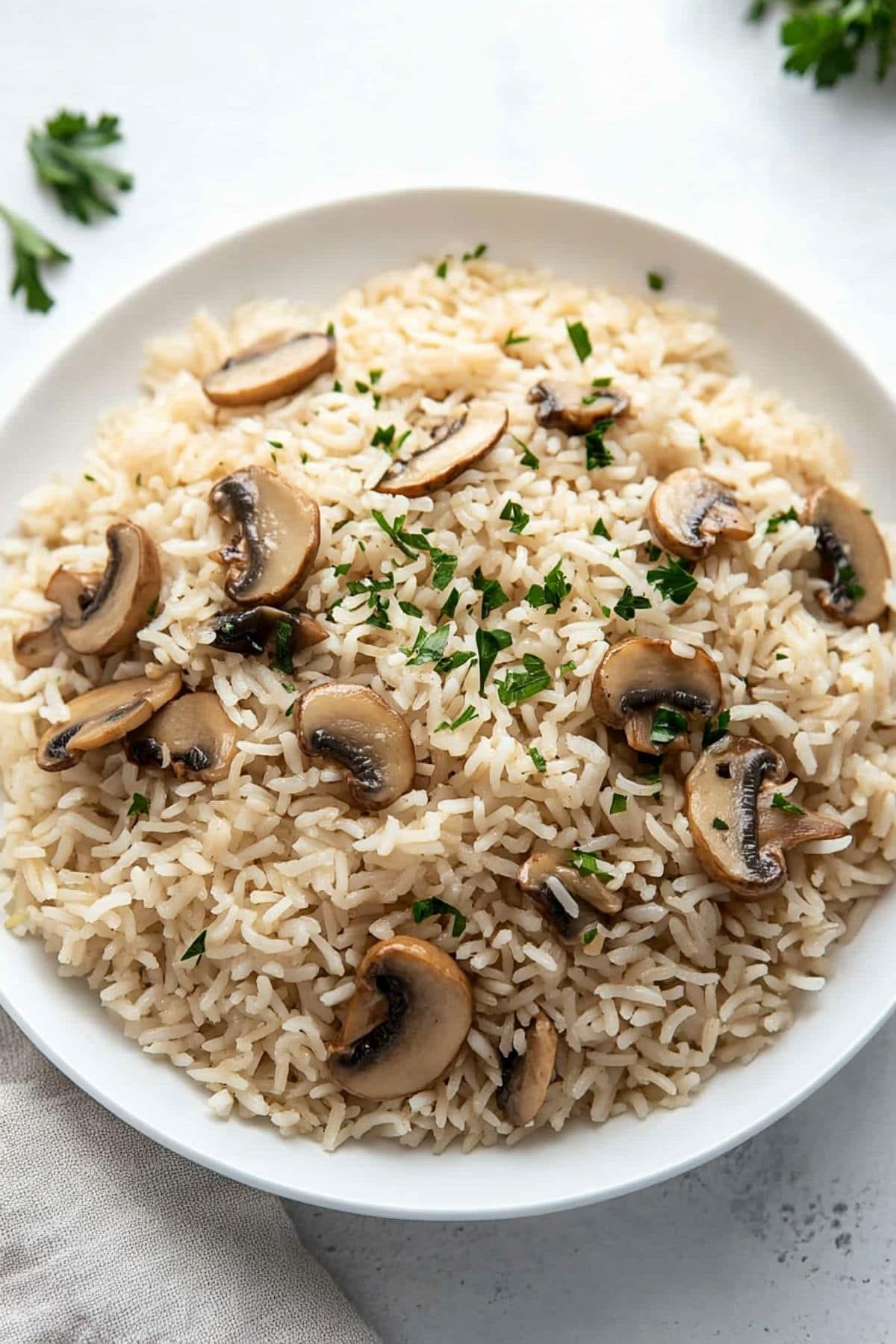 Mushroom Rice