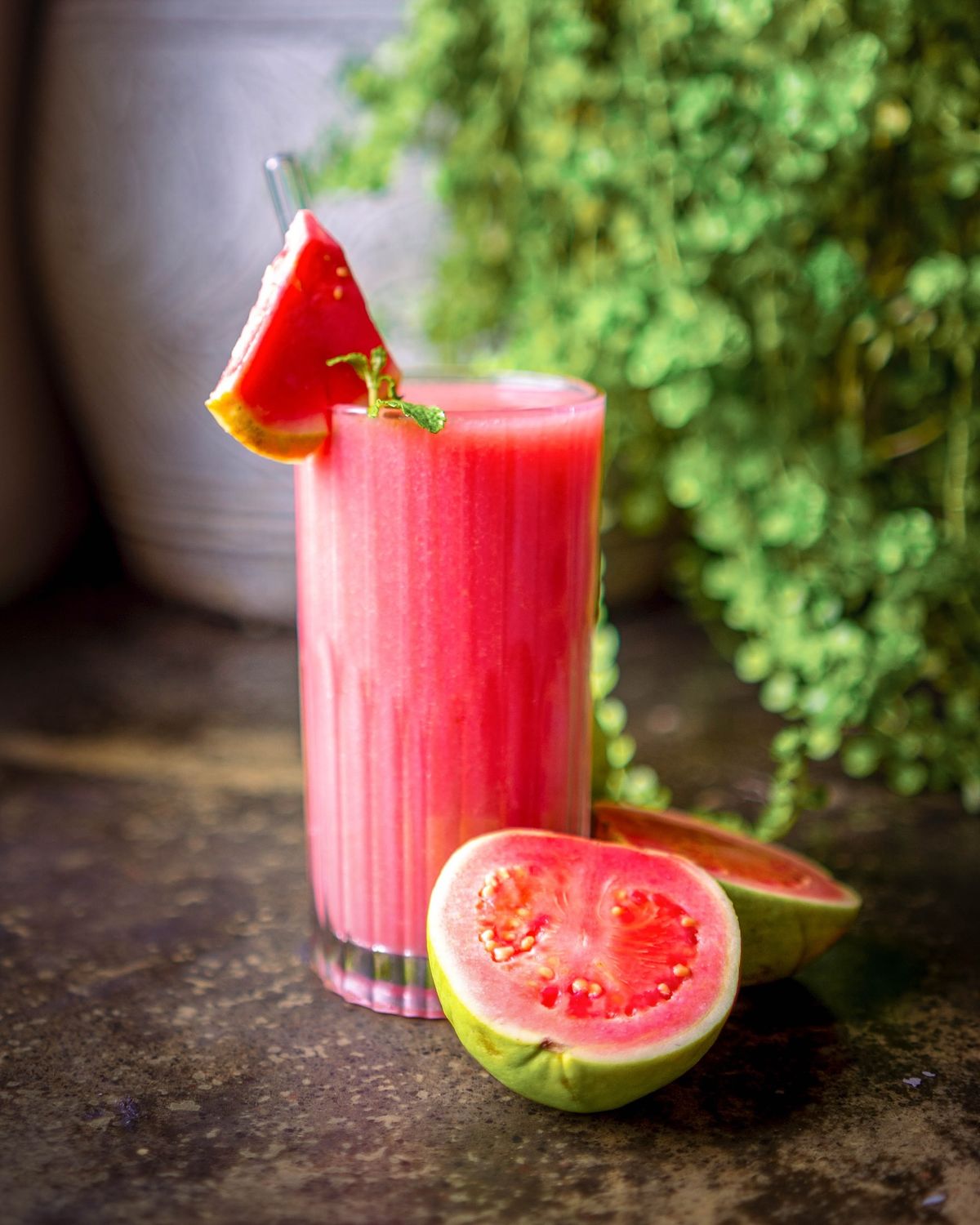 Guava Milkshake (Without Icecream)