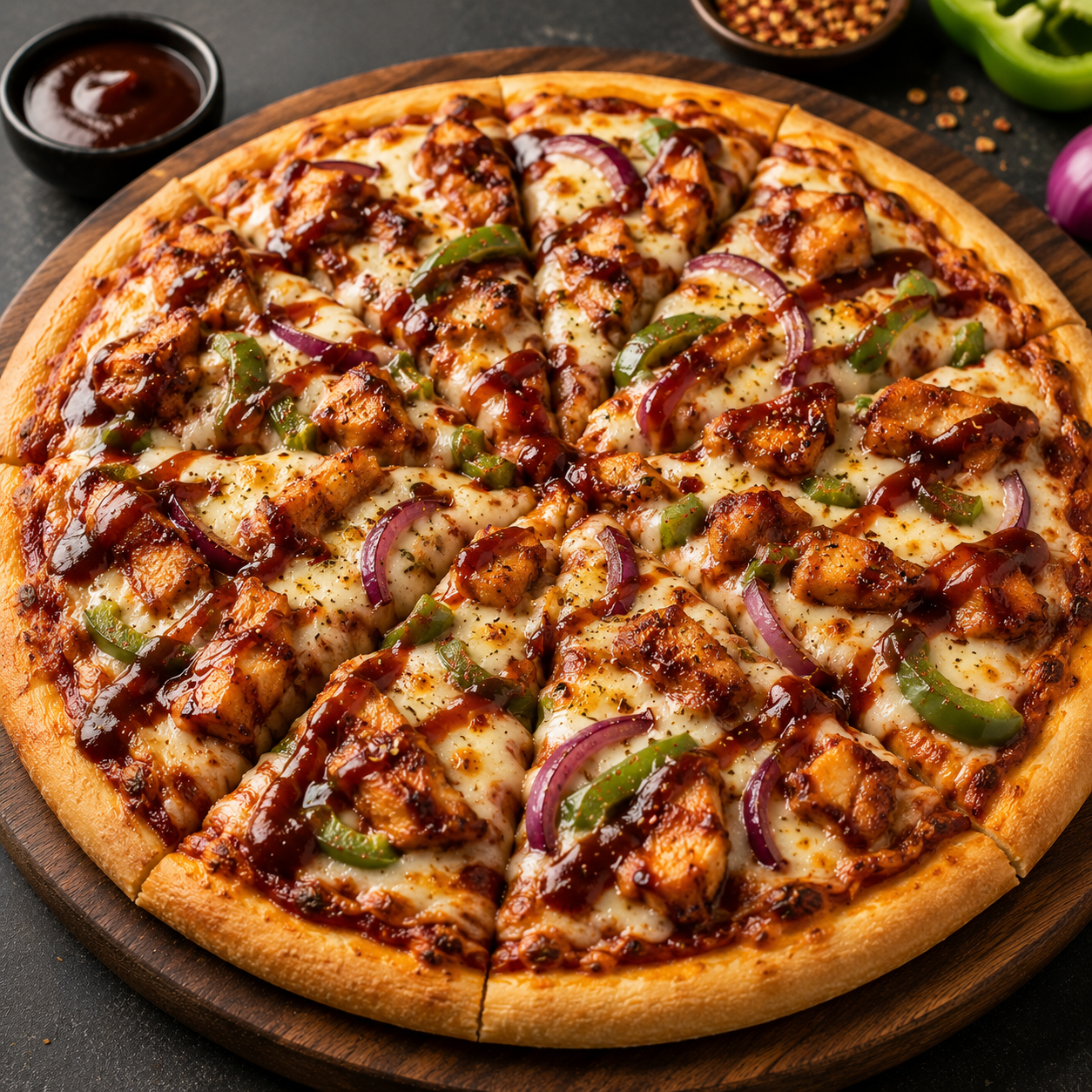 Chicken BBQ Pizza