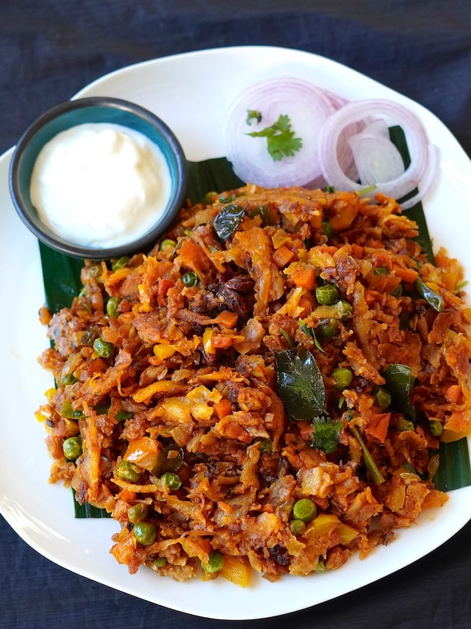 Peas Kothu Parotta