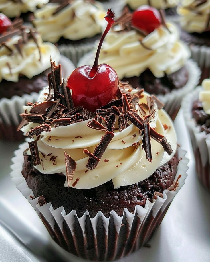 Black Forest Cup Cake