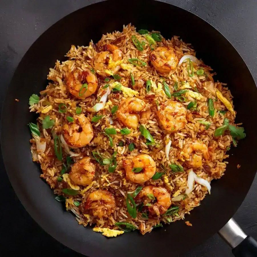 Malaysian Prawn Fried Rice