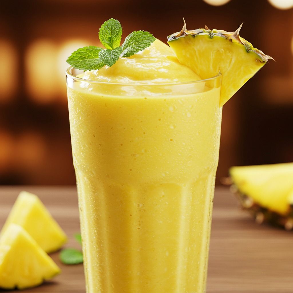 Pineapple Milkshake