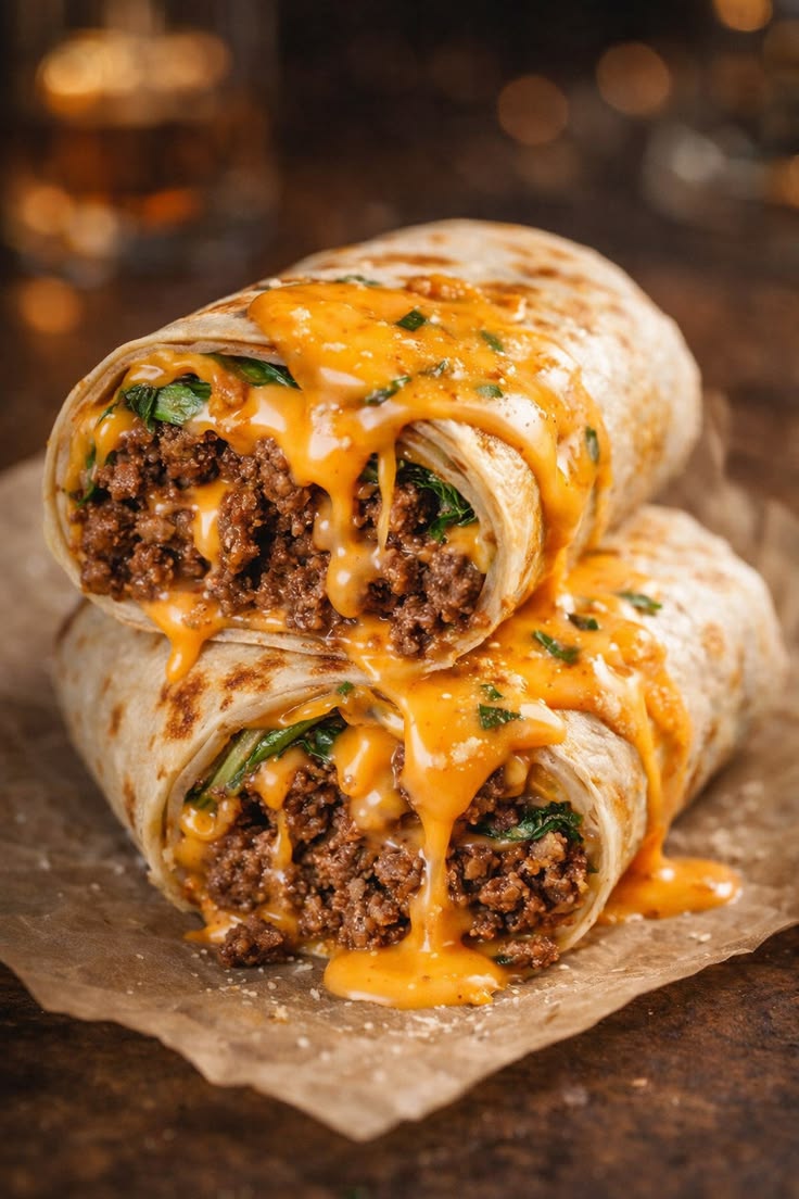 Beef Loaded Wrap