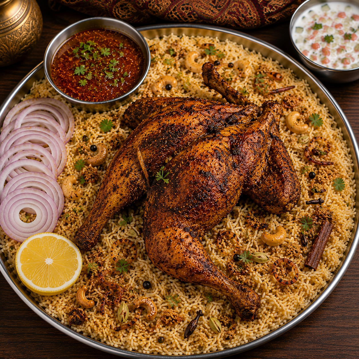 KANTHARI AL-FAHAM CHICKEN MANDI (Two Person)