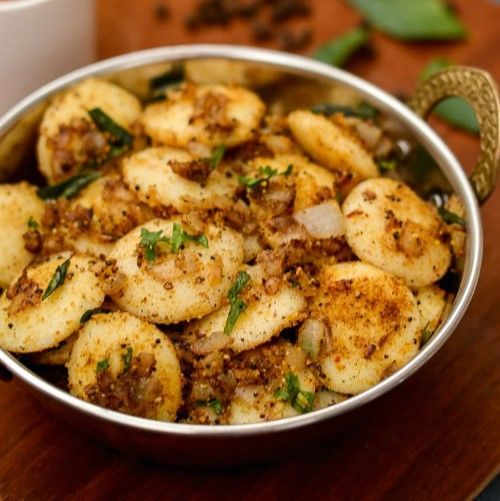 Idly Pepper Fry