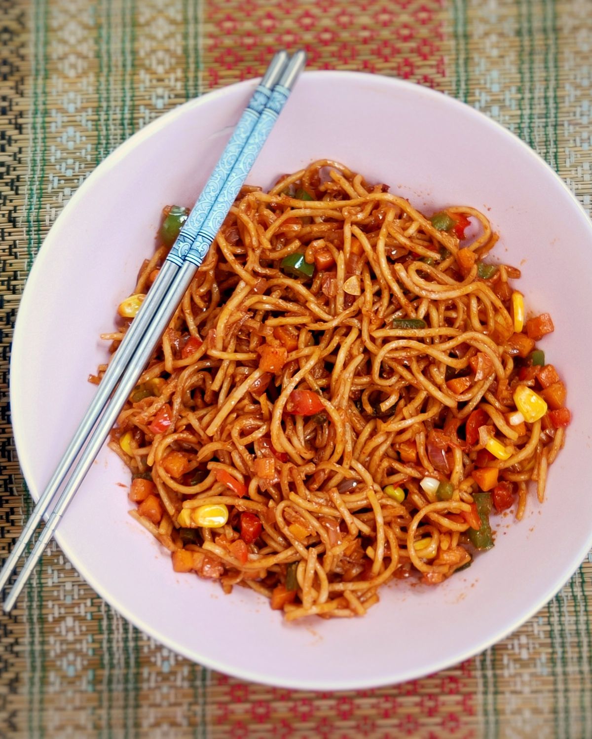 Schezwan Mixed Non Veg Noodles