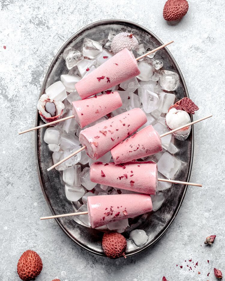 Rose Petal Kulfi