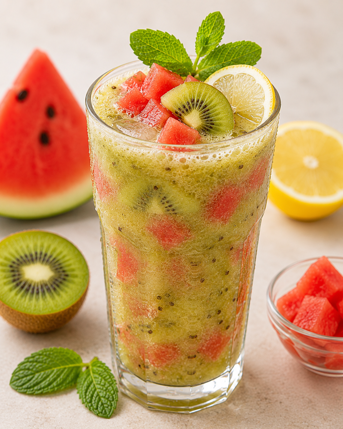 Kiwi Cooler (Kiwi + Watermelon + Lemon)