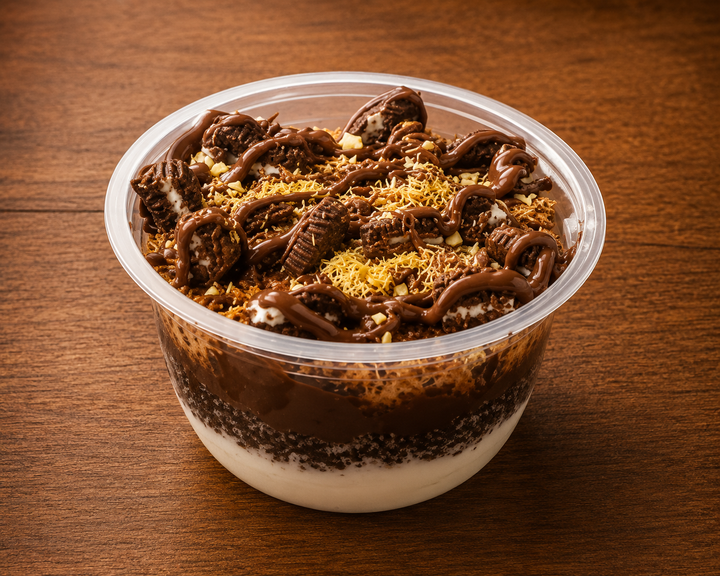 Nuttylicious Kunafa Chocolate Cup