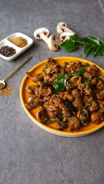 Mushroom Pepper Masala
