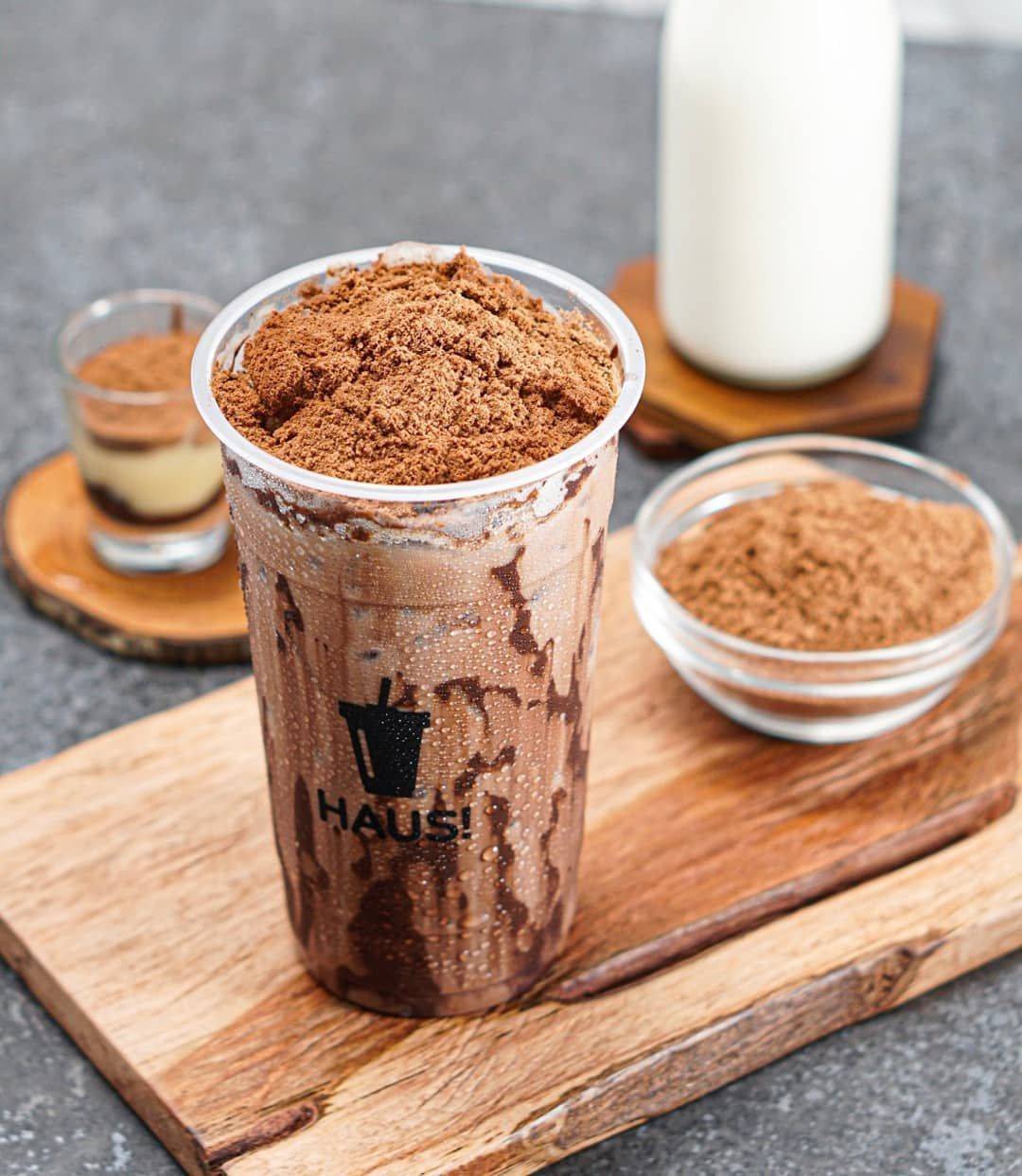 Cold Milo shake