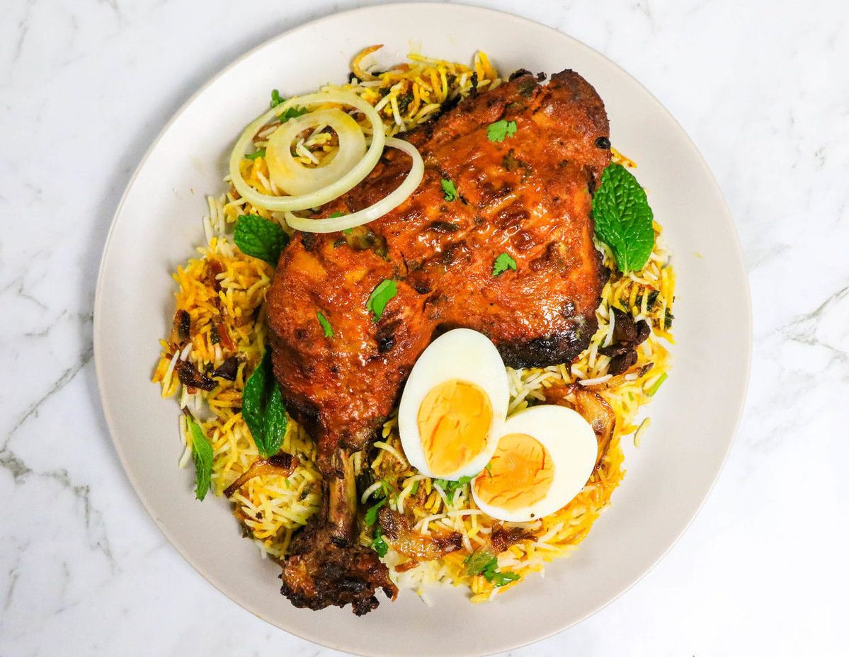 Chicken Biriyani + Tandoori
