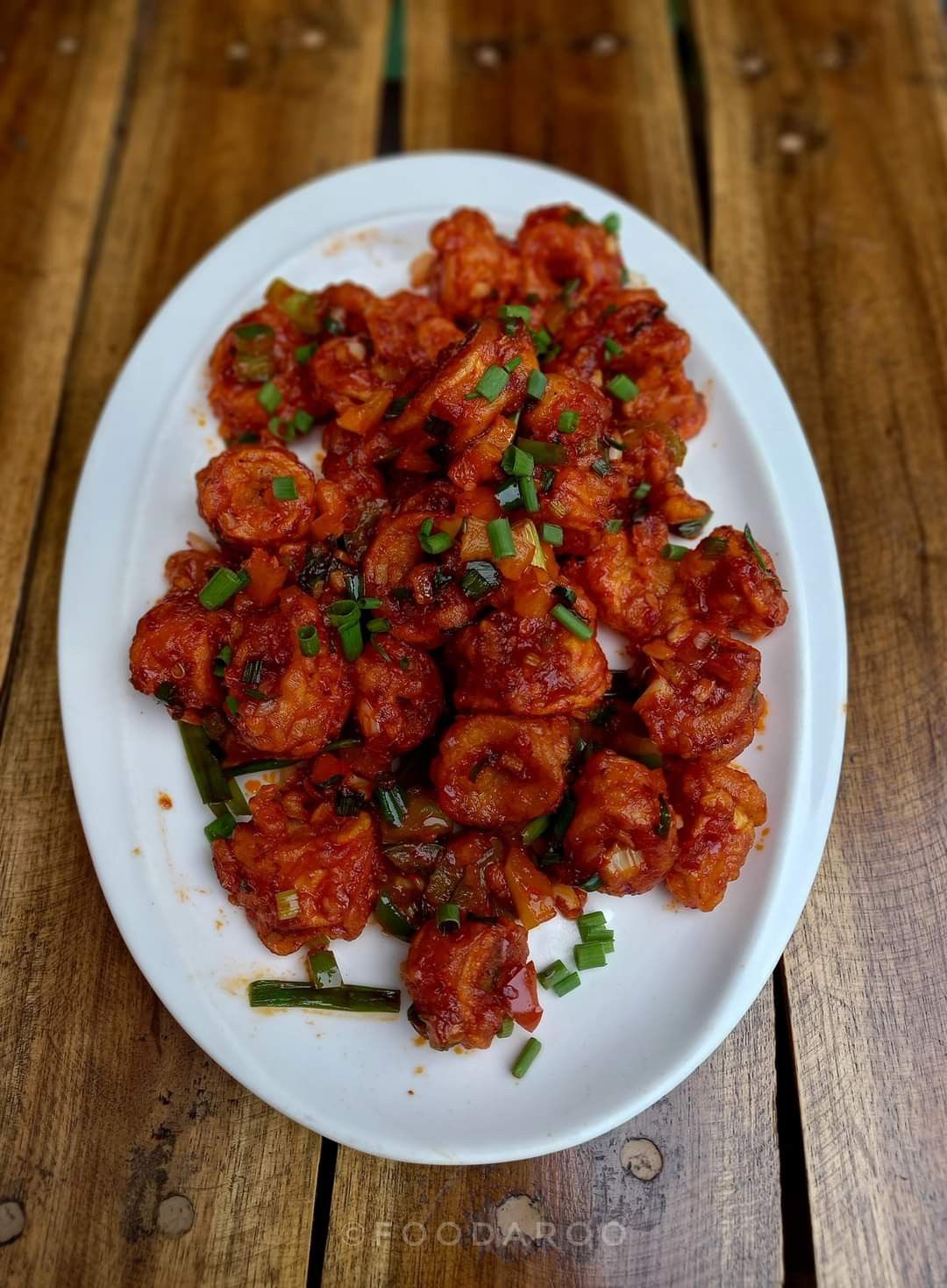 Prawn Manchurian Semi