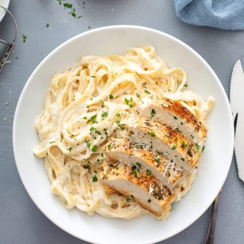 Chicken Alfredo Sauce Pasta