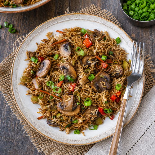 Mushroom Fried Rice