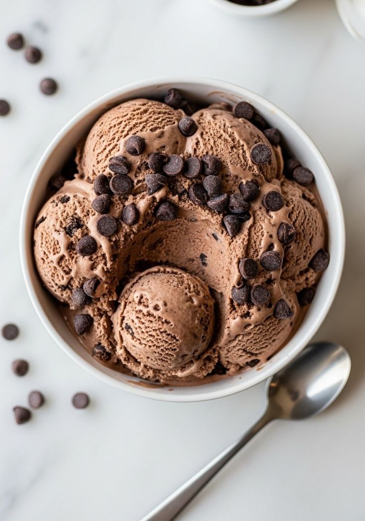 Chocolate Chips Ice Cream
