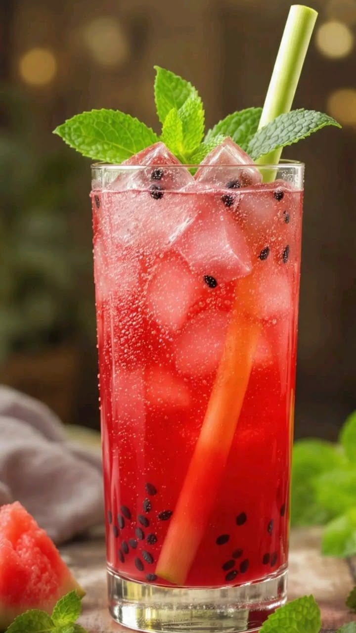 Melon Cooler (Watermelon + Muskmelon)
