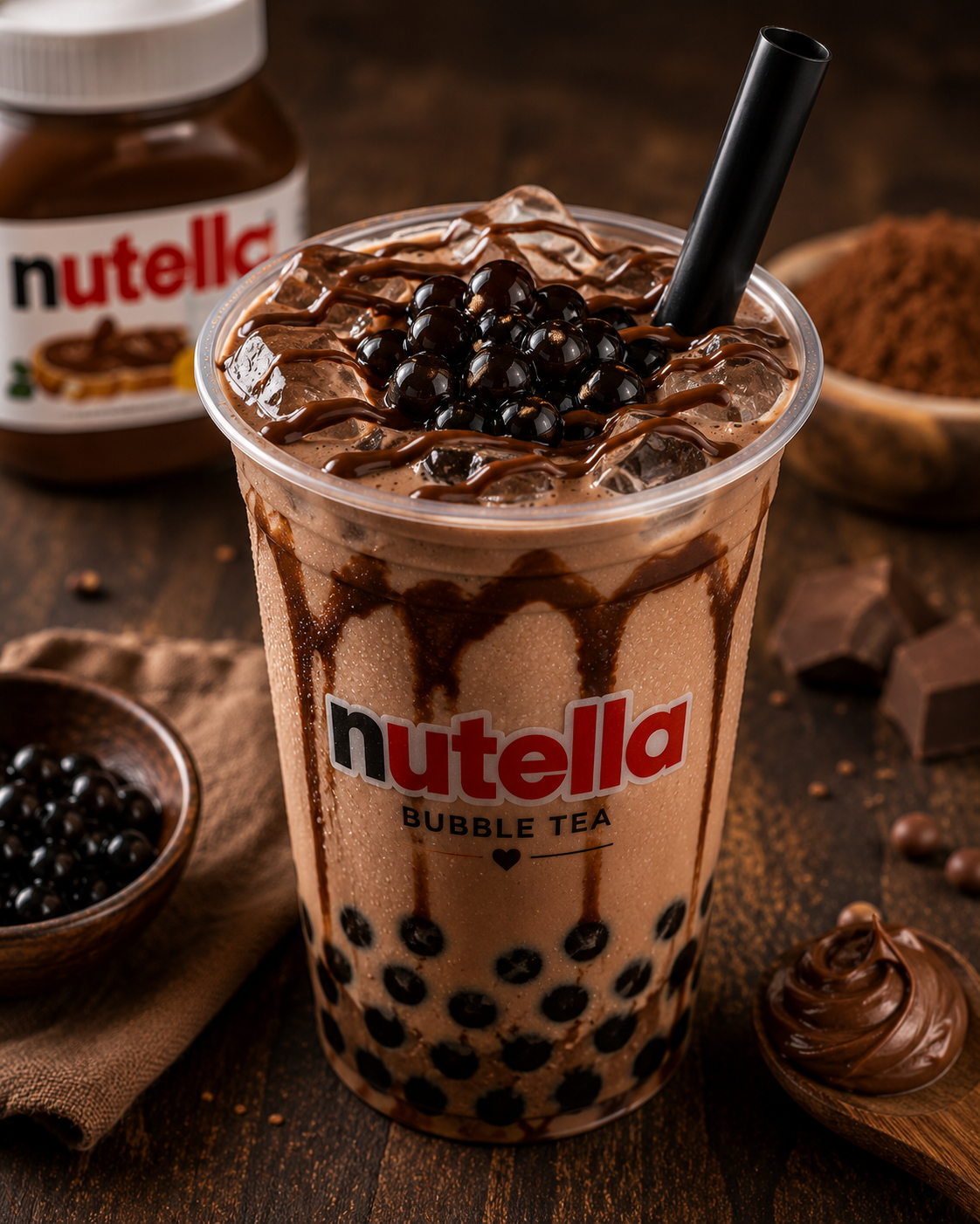 Nutella Bubble Tea