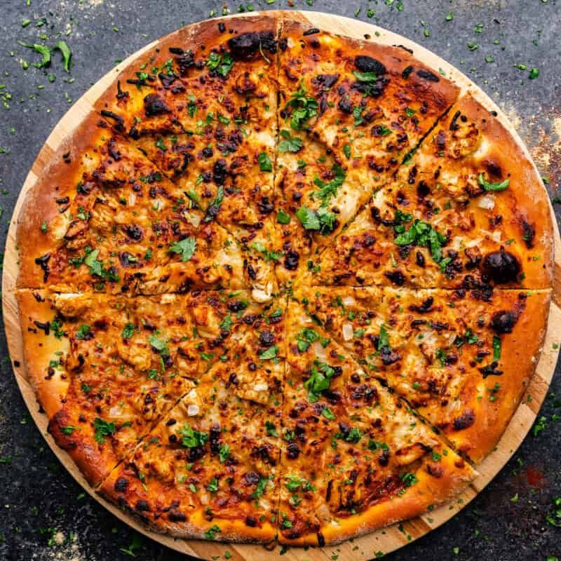 Spicy Beef Tikka Pizza