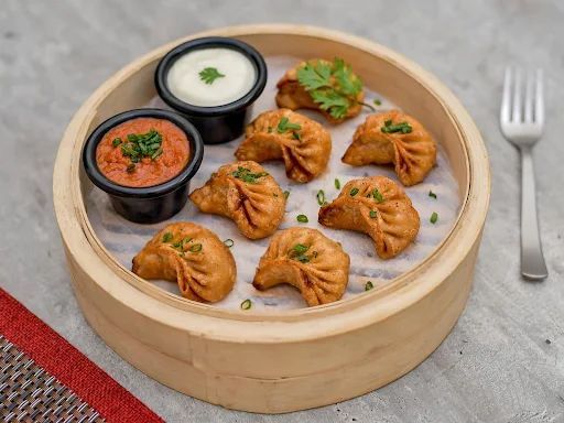 Fried Peri Peri Chicken Momo (5 Pcs)