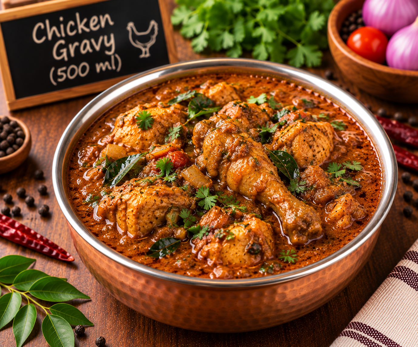 Binu's Kitchen Chicken Gravy (500 ml)