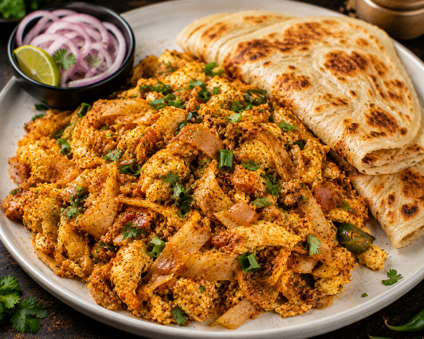 Ceylon Egg Parotta