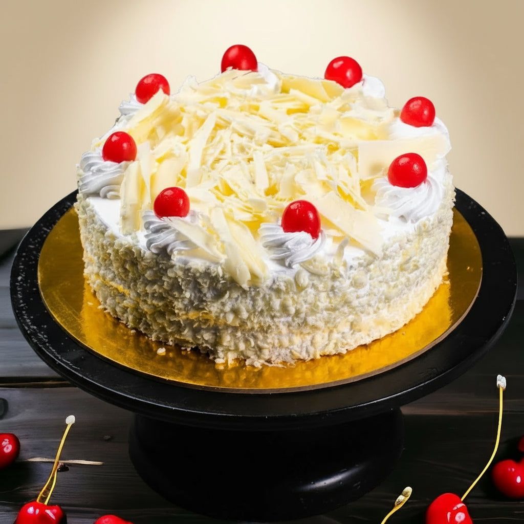 White Forest Cake 500g