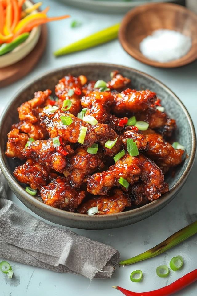Chilli Chicken Dry