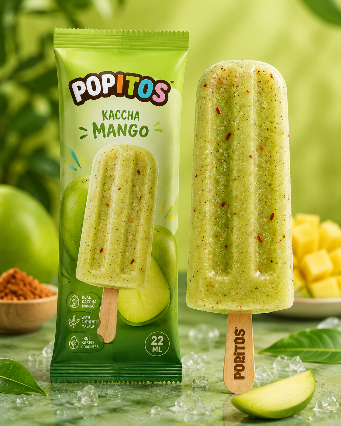 Popitos Kaccha Mango 22 ML