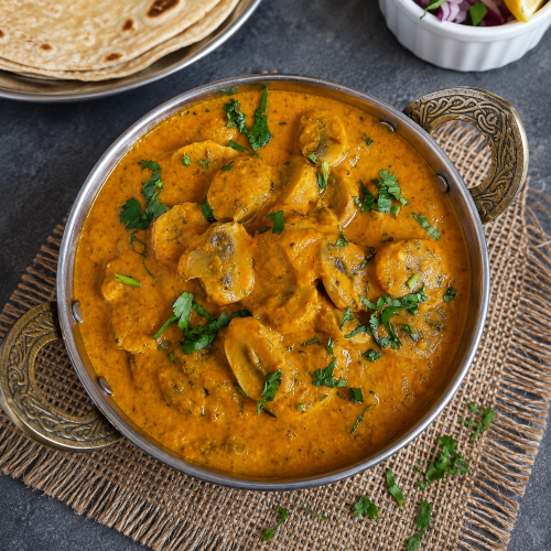 Mushroom Mutter Masala